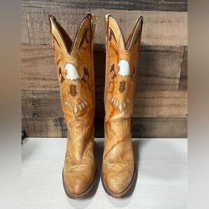 Vintage Miss Capezio Eagle Cowboy Boots Women’s Size: 7.5